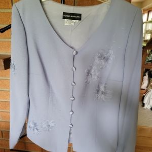 Vintage Donna Morgan dress suit. Lavender size 8